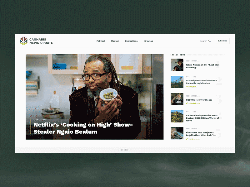 Cannabis News Homepage