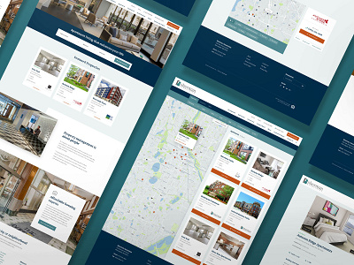 Sherman Development Firm commercial rental management hotel real estate housing agency website luxury apartment search map location ui minessota property development minneapolis building developer retail investment listing