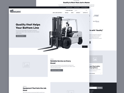 Quality Forklift Wireframe agricultural motor minnesota build power tool farm machine shop forklift construction equipment industrial mower vehicle repair maintenance store repair rental ecommerce tractor manufacturer ui warehouse metal grunge wireframe layout concept