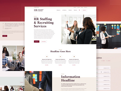 HR Staffing Website