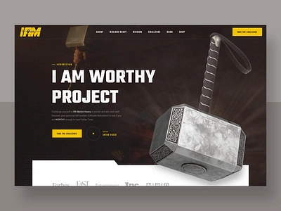 Mjölnir - Thor's Hammer captain america marvel comic avengers hero dc comics superhero hulk movie landing minneapolis minnesota mn mjolnir mjölnir hammer spider man iron man thor avenger marvel web design animation