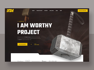 Mjölnir - Thor's Hammer captain america marvel comic avengers hero dc comics superhero hulk movie landing minneapolis minnesota mn mjolnir mjölnir hammer spider man iron man thor avenger marvel web design animation