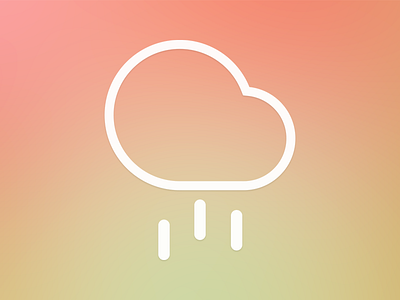 Weatherr icon app design icon weatherr
