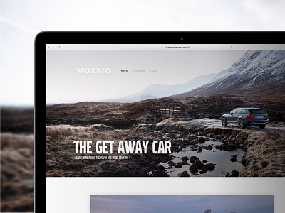 Volvo Cars website redesign cars lifestyle manufacturer redesign site sweden volvo web