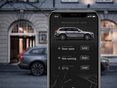 Volvo On Call redesign app call on redesign volvo
