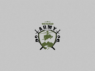 Club Branding - Wayanad Army by Vignesh Haridass branding design icon logo vector