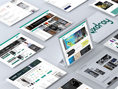 Ecommerce Web design - Foxdray design ui ux web webdesign website