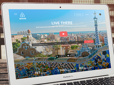 Daily Ui 003   Landing Page | Airbnb redesign