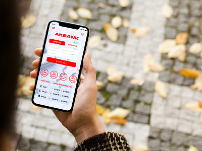 Akbank - Bank UI - UX Design bank bank app bankapp banking banks