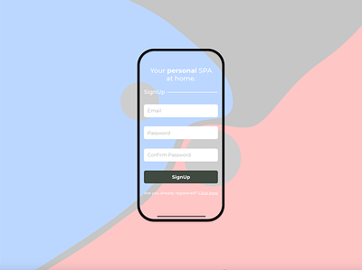 Mobile SignUp Form app branding daily dailyui design sign in signup signupform ui ux web