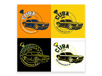 Cuba logo for Drive-In