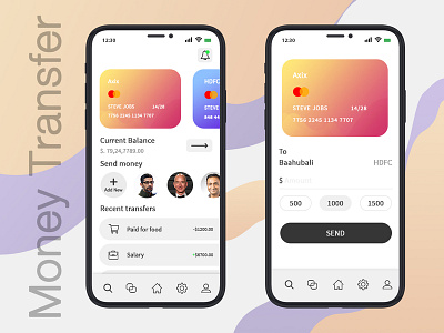 Money Transfer App Design