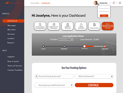 Dashboard design for Saas product saas design