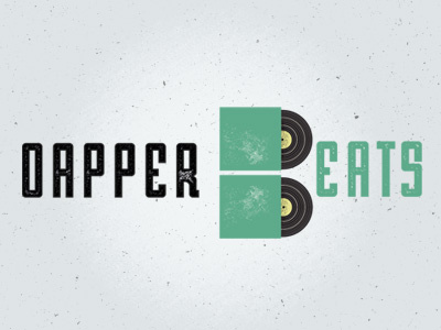 Dapper Beats dj logo music record records