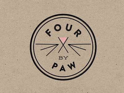 Four By Paw logo option two