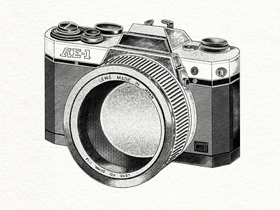 Hand drawn camera