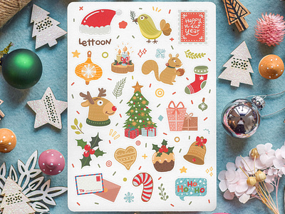 Christmas Sticker Sheet