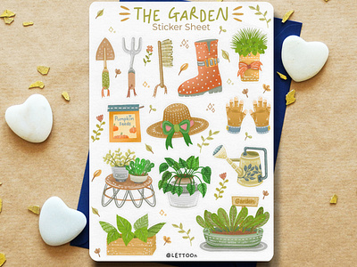 The Garden Sticker Sheet
