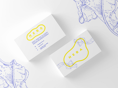 heba branding business card design graphic design illustraion logo minimal