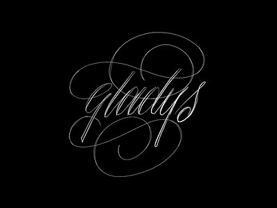 Gladys script - iPad Pro ipad pro script