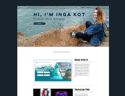 My website design graphic design graphicdesign photography pinterest portfolio design ui uidesign uxui web webdesign