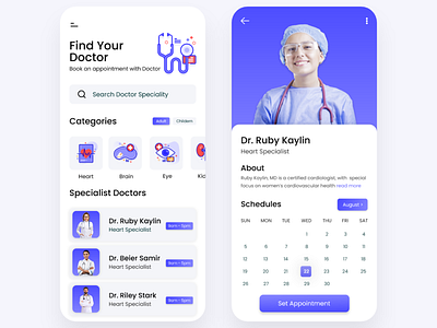 doctors appointment app app appdesign cake concept design instagram uiuxdesign uplabs uxdesign uxdesigner webdesign