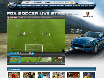 FOX Soccer Live fox live porsche soccer