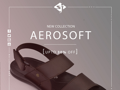 Social media template for aerosoft branding design illustration web