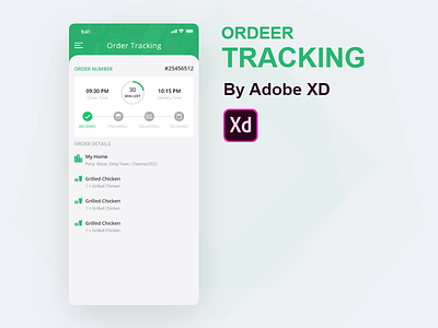 Food Delivery App Track Order