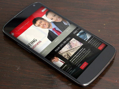 Mobile Design: Accounting Firm