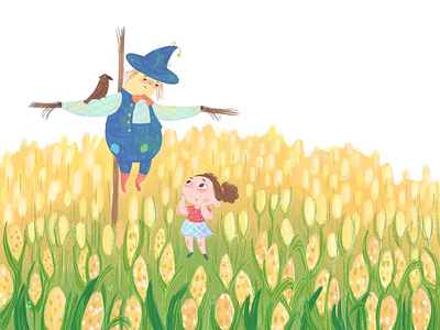 The Wonderful Wizard of Oz art book character childhood fairytale illustration illustrator kidlit story