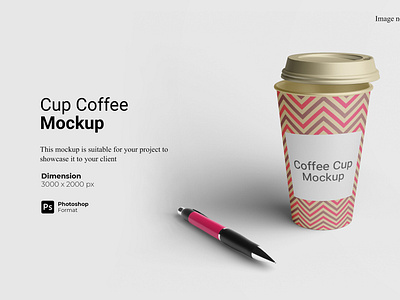Cup Coffee Mockup Cover Preview