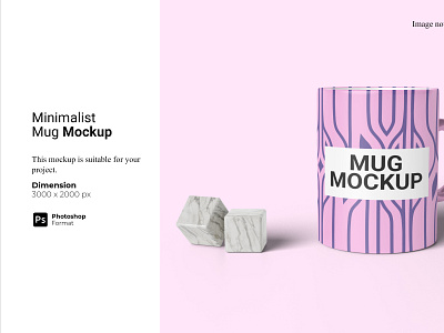 Minimalist Mug Mockup 3d