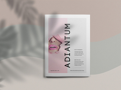 Adiantum - Magazine Template beautiful