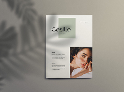 Cesillo - Brochure Template Indesign feminim