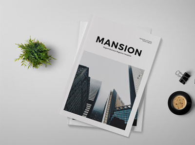 Mansion - Magazine Template brochure