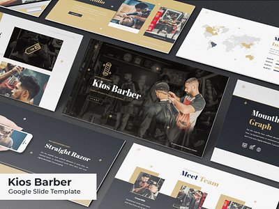 Barber Google Slide Template