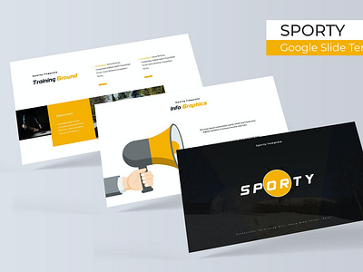 Sporty Google Slide Template