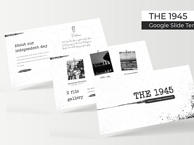 The 1945 Google Slide Template