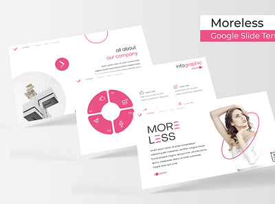 Moreless Google Slide Template fashion