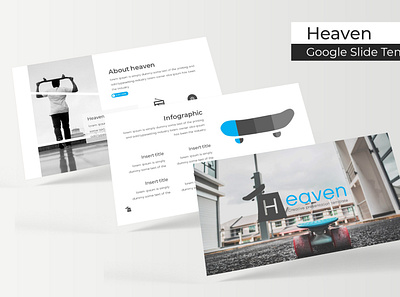 Heaven Google Slide Template skatebrand