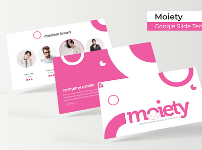 Moiety Google Slide Template startup