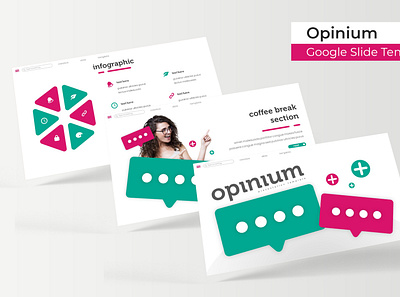 Opinium Google Slide Template startup