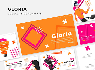 Gloria Google Slide Template studio