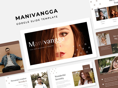 Manivangga Google Slide Template brochure