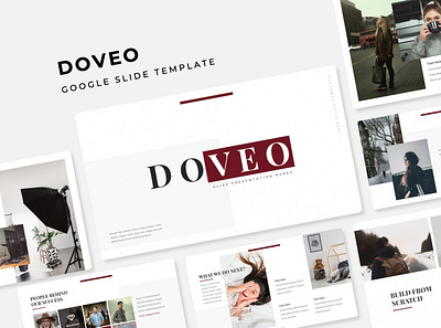 Doveo Google Slide Template poster