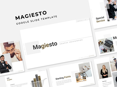 Magiesto Google Slide Template poster