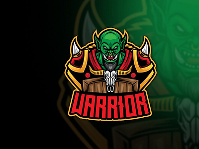 Orc Warrior Esport Logo