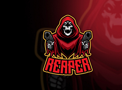 Red Reaper Esport Logo danger