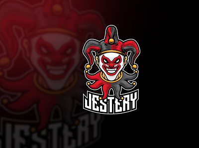 Jester Joker Esport Logo carnival